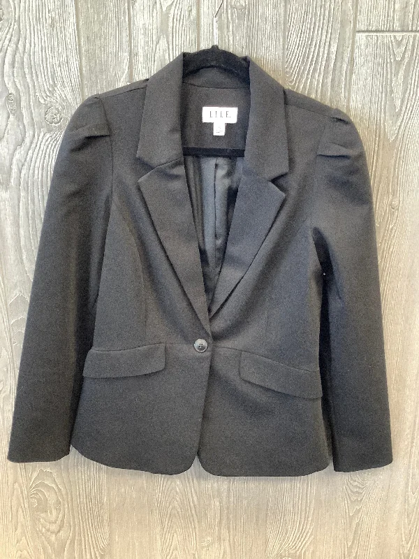 Black Blazer Elle, Size M Women's Trench Blazer
