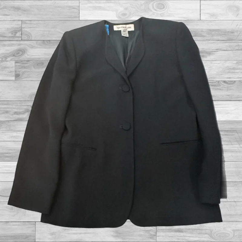 Black Blazer Jones New York, Size 8 Women's Long Blazer