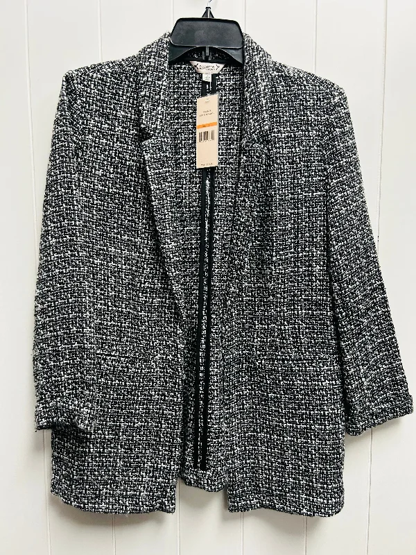Black Blazer Nanette By Nanette Lepore, Size S Linen Women's Suit