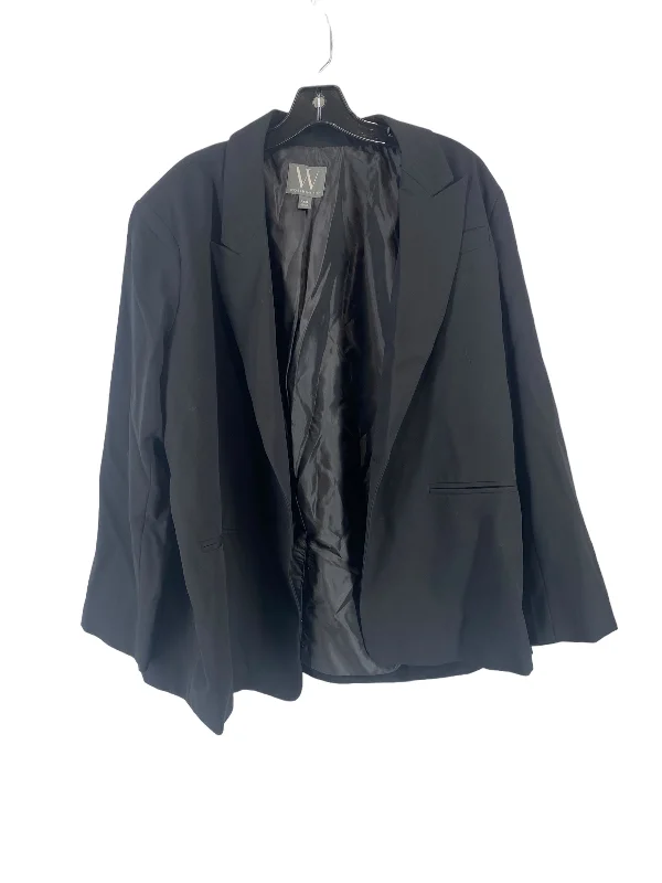 Black Blazer Worthington, Size Xxl Plus Size Women's Coat