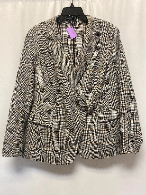 Black & White Blazer Lane Bryant, Size 1x Women's Elegant Jacket