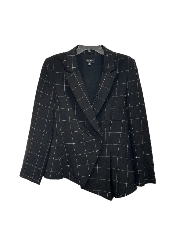 Black & White Blazer Tahari By Arthur Levine, Size L Women's Boutique Suit