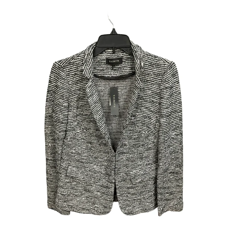 Black & White Blazer Talbots, Size 2 Milan Custom Blazer