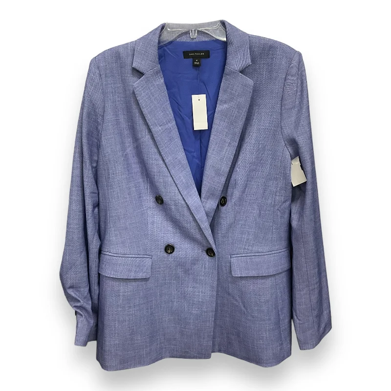 Blue Blazer Ann Taylor, Size 12tall Women's Luxury Jacket