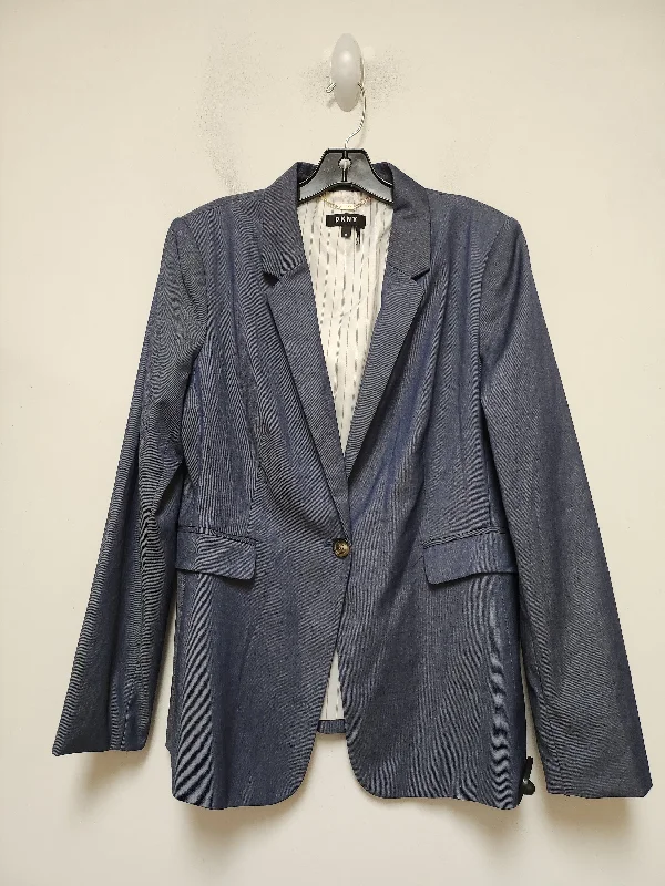 Blue Blazer Dkny, Size Xl Women's Vintage Suit