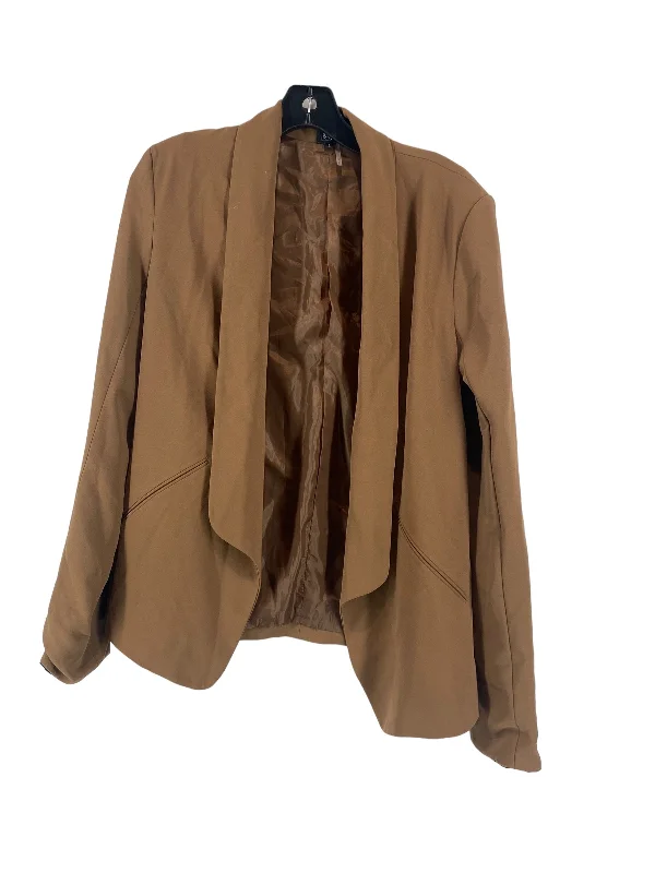 Brown Blazer Very J, Size L Women's Unique Blazer