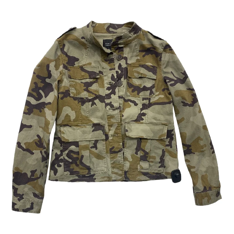 Camouflage Print Blazer Sanctuary, Size S Women's Warm Suit