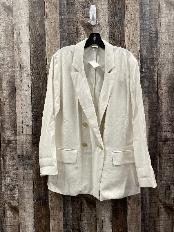 Cream Blazer A New Day, Size L Women's Advanced Suit