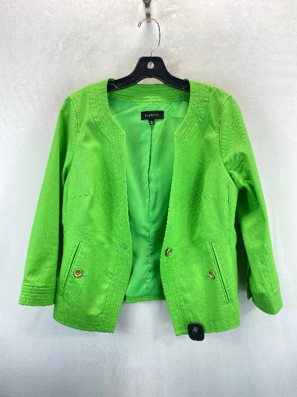 Green Blazer Talbots, Size 10 Women's Travel Jacket
