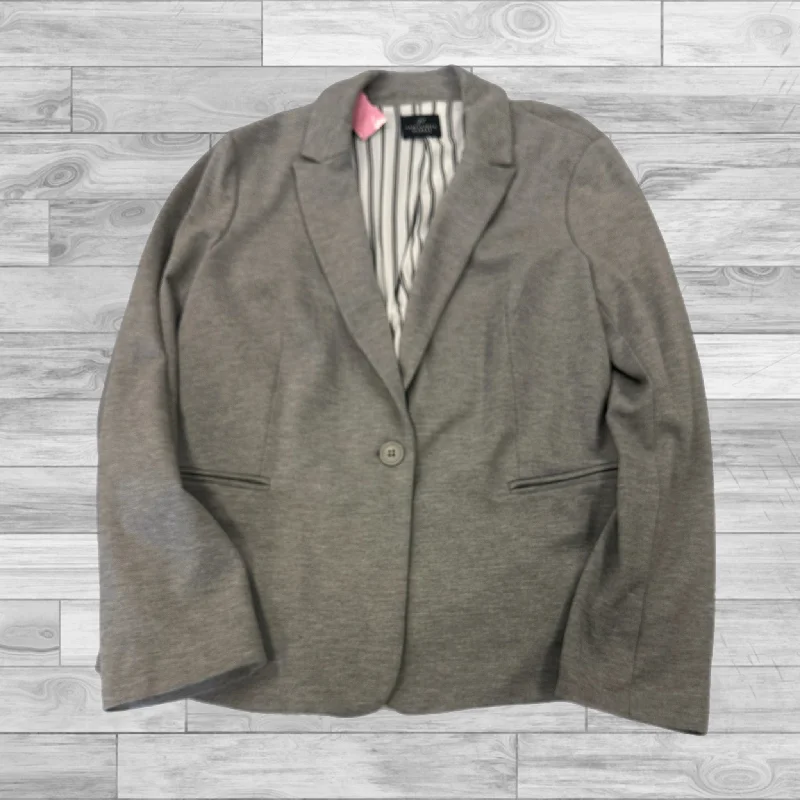 Grey Blazer Adrianna Papell, Size M Women's Lightweight Blazer