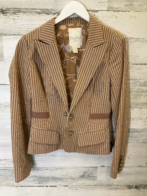 Khaki Blazer Tracy Reese, Size M Women's Short Blazer