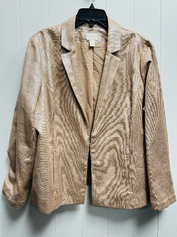 Mauve Blazer Chicos, Size Xl Women's Fashion Blazer