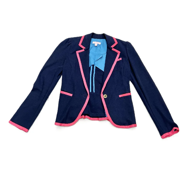Navy Blazer Designer By Lilly Pulitzer, Size: Xs Women's Daily Blazer