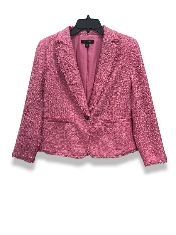 Pink Blazer Ann Taylor, Size S Summer Women's Jacket