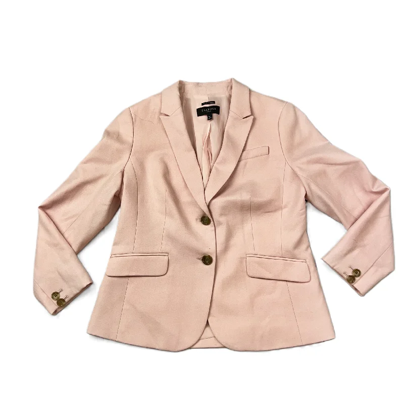 Pink Blazer By Talbots, Size: Petite  M Women's Handmade Blazer