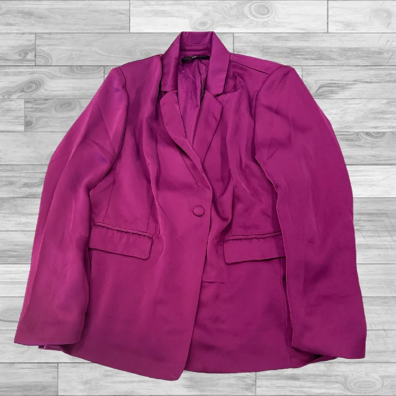 Purple Blazer Hazel, Size M Women's Short Blazer