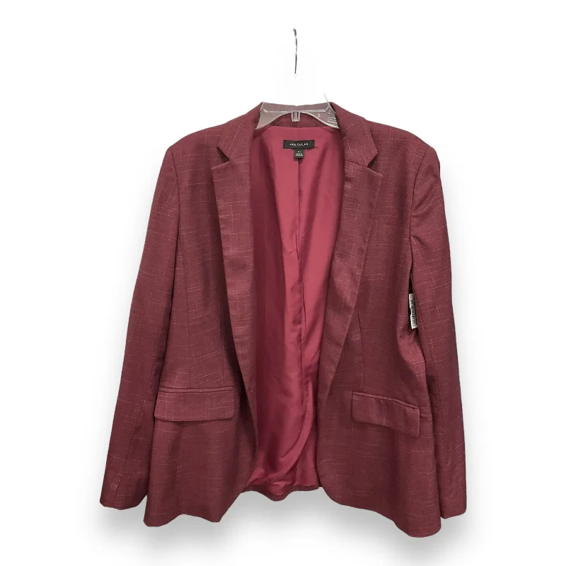 Red Blazer Ann Taylor, Size 14tall Women's Business Blazer