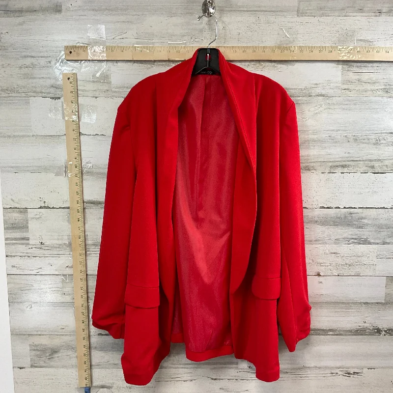 Red Blazer City Chic, Size Xxl Women's Banquet Suit