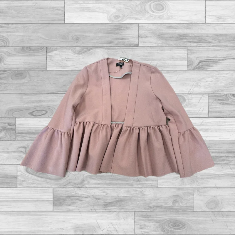 Rose Blazer Top Shop, Size 6 Women's Trendy Jacket