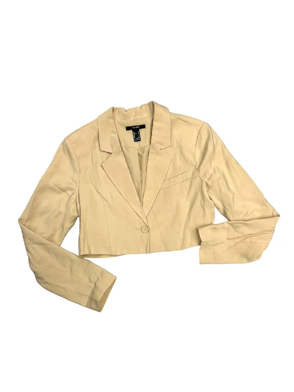Tan Blazer Forever 21, Size S Women's Plaid Suit