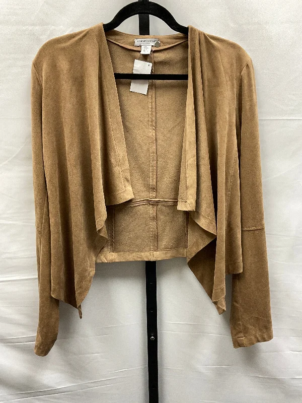 Tan Blazer Katherine Barclay, Size M Women's Boutique Jacket