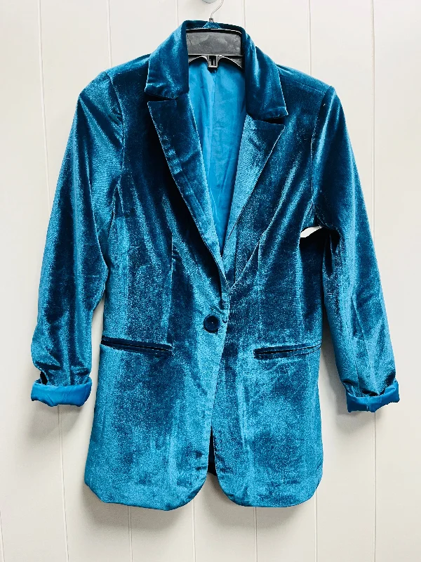 Teal Blazer Attitude, Size Xs Women's Premium Blazer