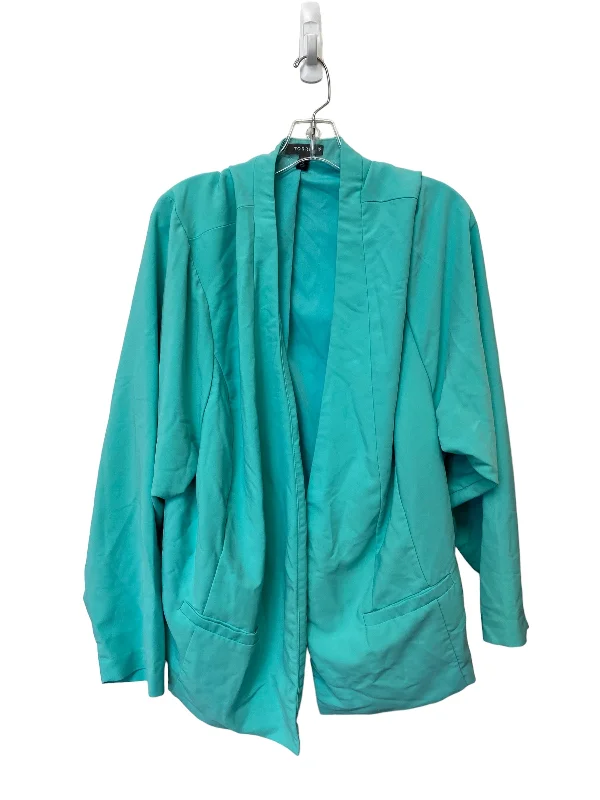 Teal Blazer Torrid, Size 6 Milan Custom Blazer