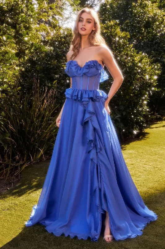 Formal Long Dress A1341 by Andrea and Leo Shift Classic Vintage