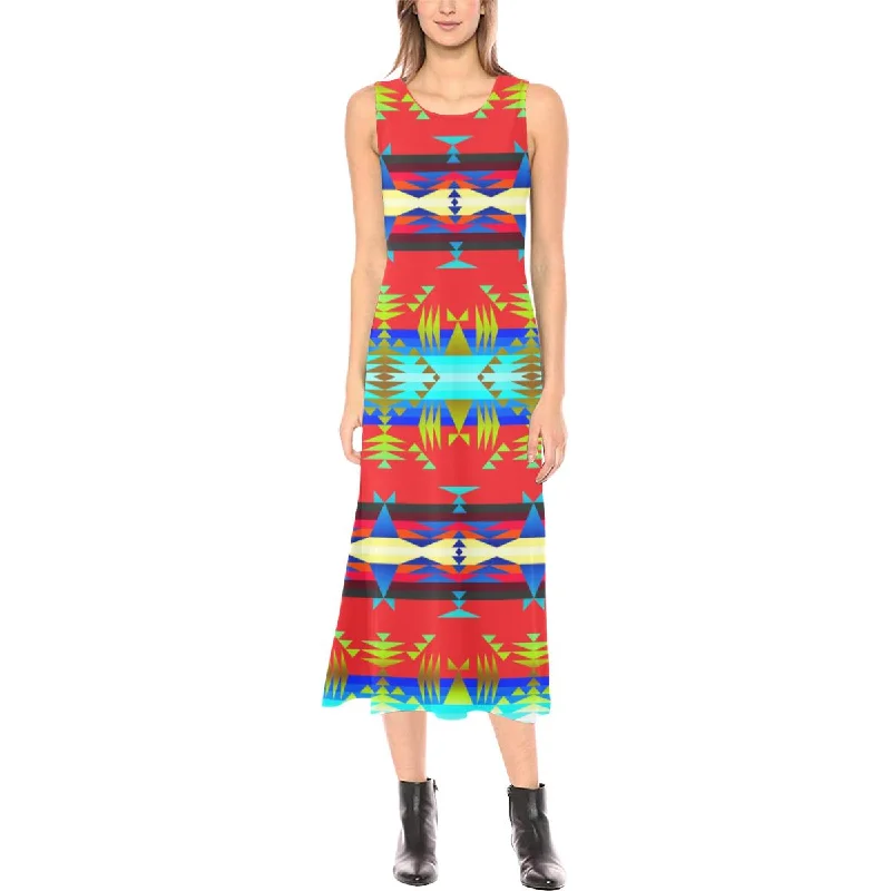 Between the Mountains Greasy Sierra Phaedra Sleeveless Open Fork Long Dress Tunics Top rated Between the Mountains Greasy Sierra Phaedra Sleeveless Open Fork Long Dress Tunics Top rated