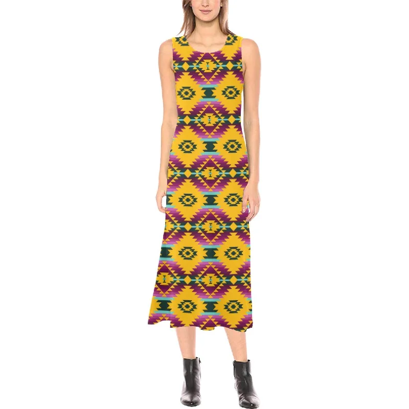 Cree Confederacy Summer Gathering Phaedra Sleeveless Open Fork Long Dress Tunics Gym athletic Cree Confederacy Summer Gathering Phaedra Sleeveless Open Fork Long Dress Tunics Gym athletic