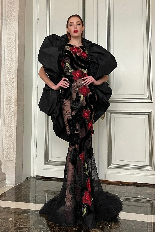 French lace dress with shawl Soft Cashmere Shawl Wrap