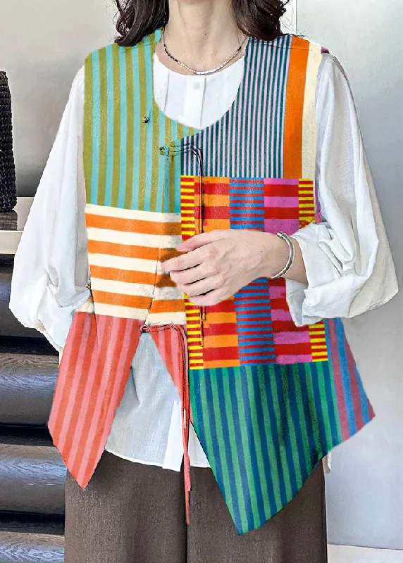 French Geometric stripes Button Solid Cotton Waistcoat Sleeveless Comfortable Wool Waistcoat Jacket French Geometric stripes Button Solid Cotton Waistcoat Sleeveless Comfortable Wool Waistcoat Jacket