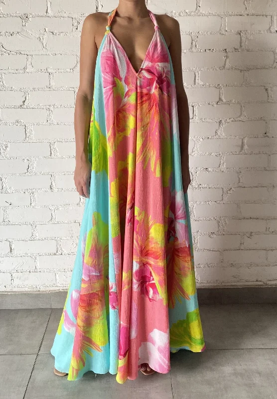 Hemant & Nandita Long Dress Mina Tunics Travel practical