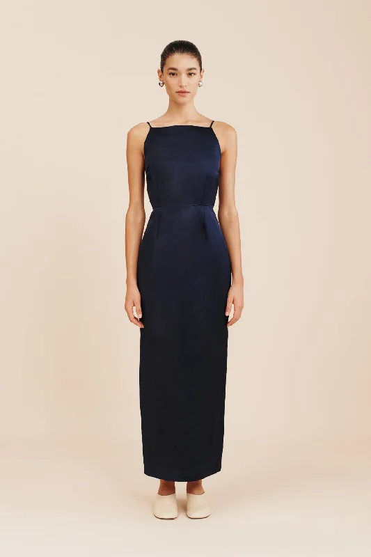 LEILA DRESS - MIDNIGHT Casual Short Summer