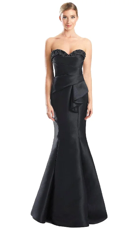 Alexander by Daymor 1759S23 - Strapless with Shawl Evening Dress Fashionable Silk Shawl Wrap Alexander by Daymor 1759S23 - Strapless with Shawl Evening Dress Fashionable Silk Shawl Wrap