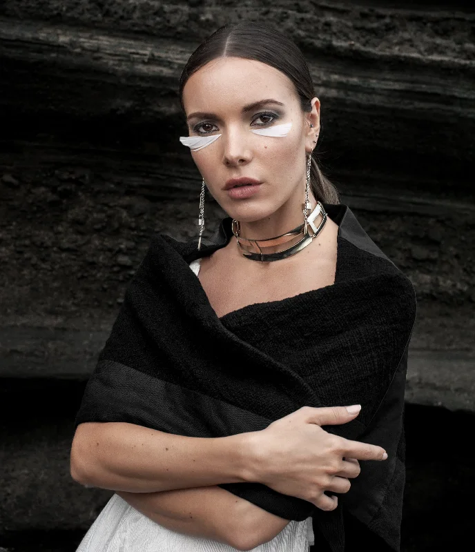 Amaya Shawl Stylish Chunky Wool Shawl