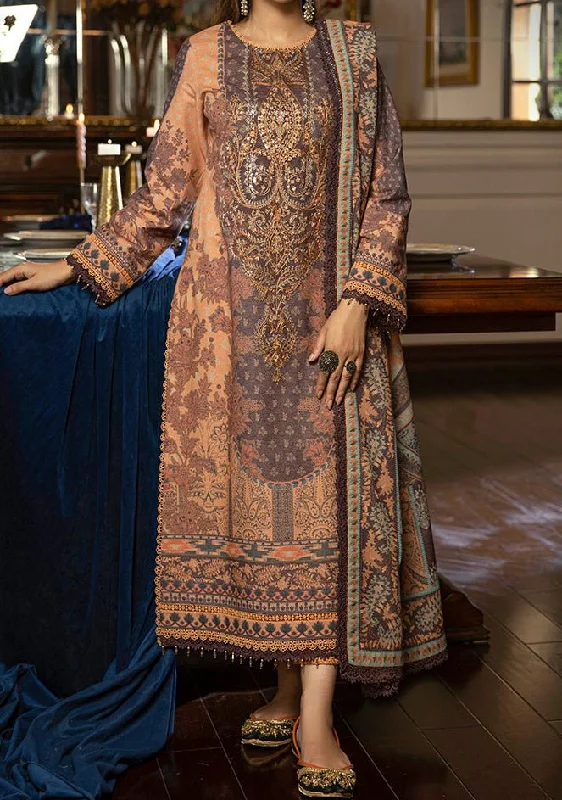 Asim Jofa Asra Pakistani Dress With Winter Shawl Classic Cashmere Shawl Scarf