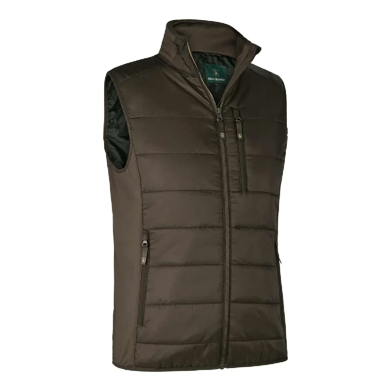 Deerhunter Heat Padded Waistcoat Comfortable Long Waistcoat Jacket