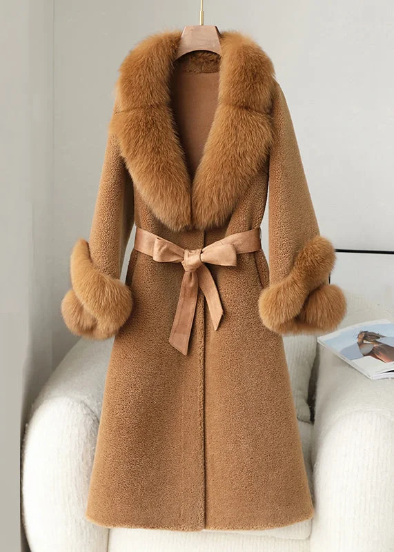 French Coffee Button Pockets Patchwork Fuzzy Fur Coat Winter Striped Polka Dot Solid French Coffee Button Pockets Patchwork Fuzzy Fur Coat Winter Striped Polka Dot Solid