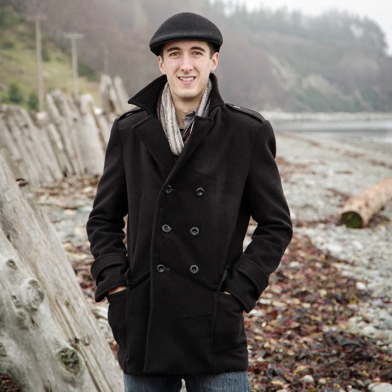 PDF Pattern - Goldstream Peacoat | Thread Theory Rayon Velvet Corduroy