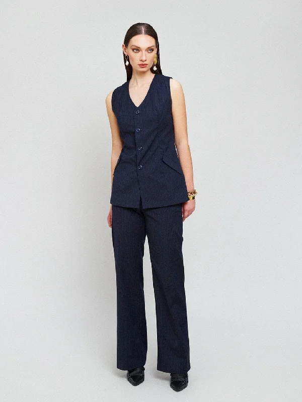 The Long Waistcoat Fashionable Wool Waistcoat Jacket