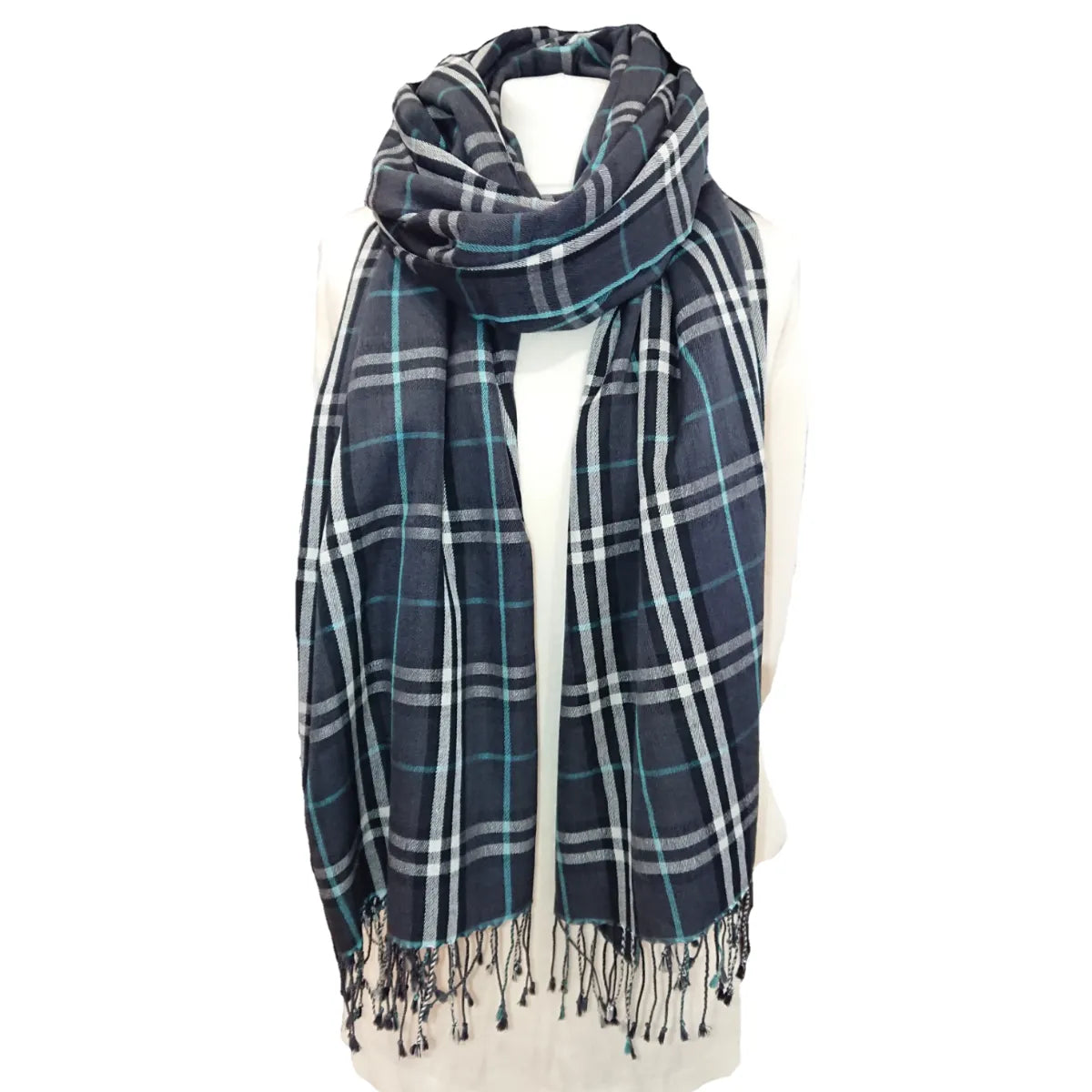 Grey Thomson Pashmina Shawl Fashionable Silk Shawl Wrap