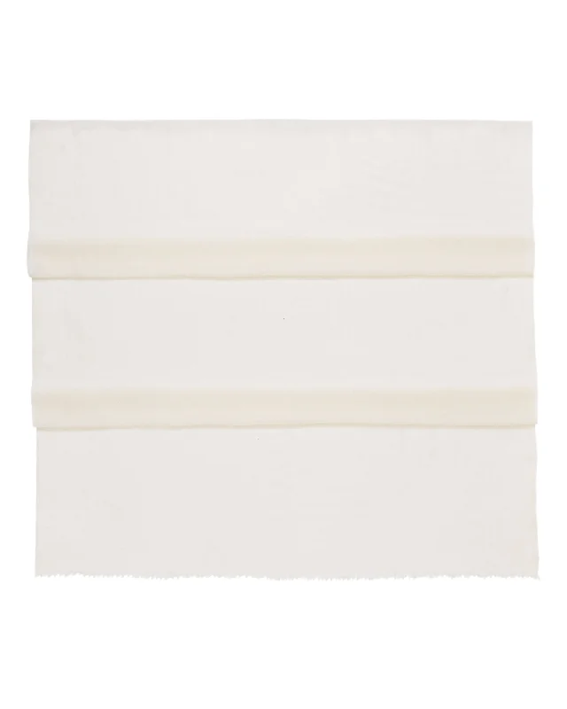 Women's Ultrafine Pashmina Cashmere Shawl White Lux Comfortable Plaid Shawl Wrap