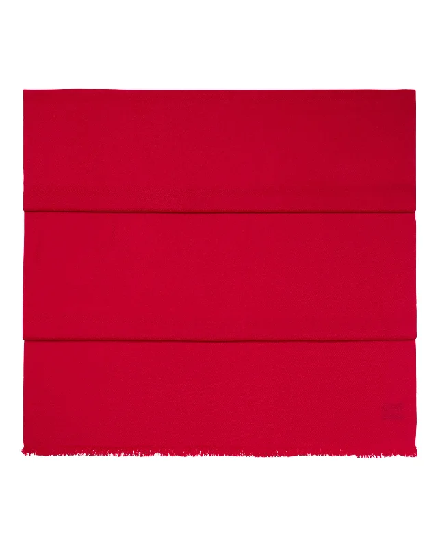 Women's Pashmina Cashmere Shawl Riding Red Elegant Velvet Shawl Wrap