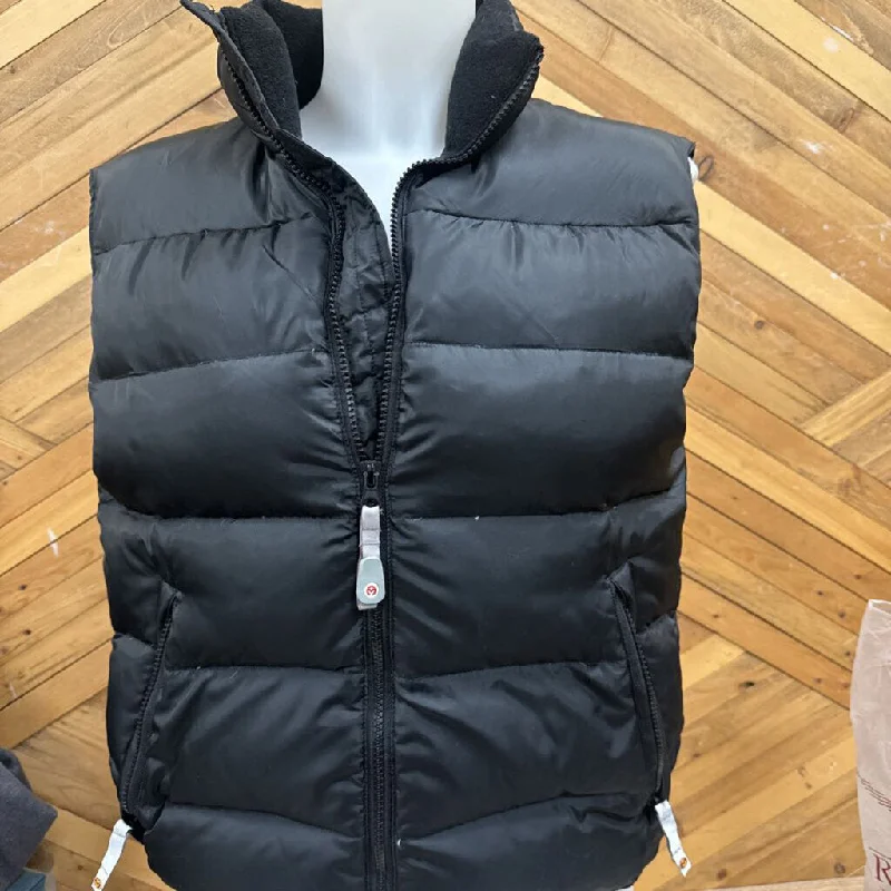 Mole Black Puffer Vest: black-men-medium Lightweight Puffer Vest