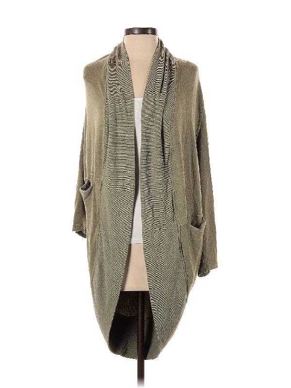 Cardigan Mesh Cardigan Canvas Denim