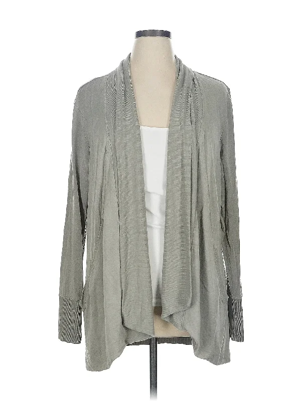Cardigan Striped Floral Plaid
