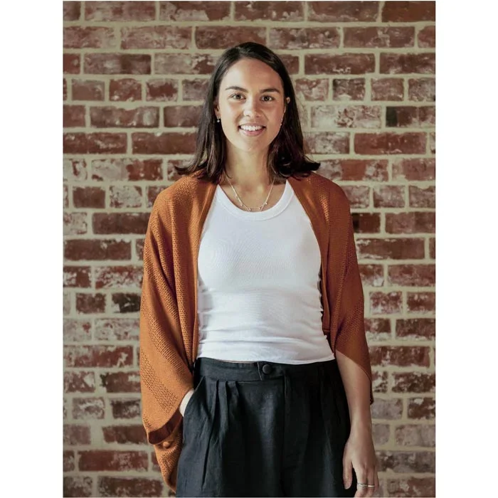 Glow Cardigan – Spice Stretchy Elastic Breathable