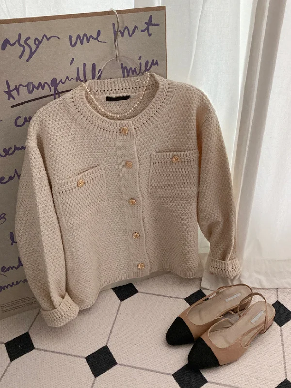 Kelly Knit Cardigan Button Cardigan Zip Cardigan Pullover Cardigan